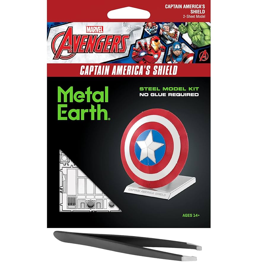 アメコミ Marvel Captain America Model Kit MARVEL COMICS LEVEL 2 MODEL KIT CAPTAIN AMERICA ITEM #48622